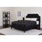 Flash Furniture Brighton Full Platform Bed Set, Black SL-BM-6-GG - alternate 1